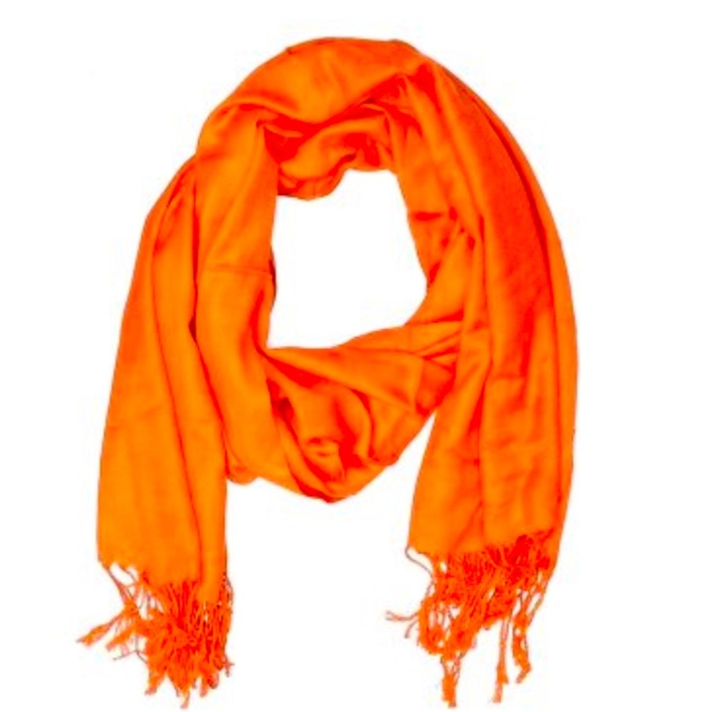 🧡 Orange pashmina scarf 🧡 NWT